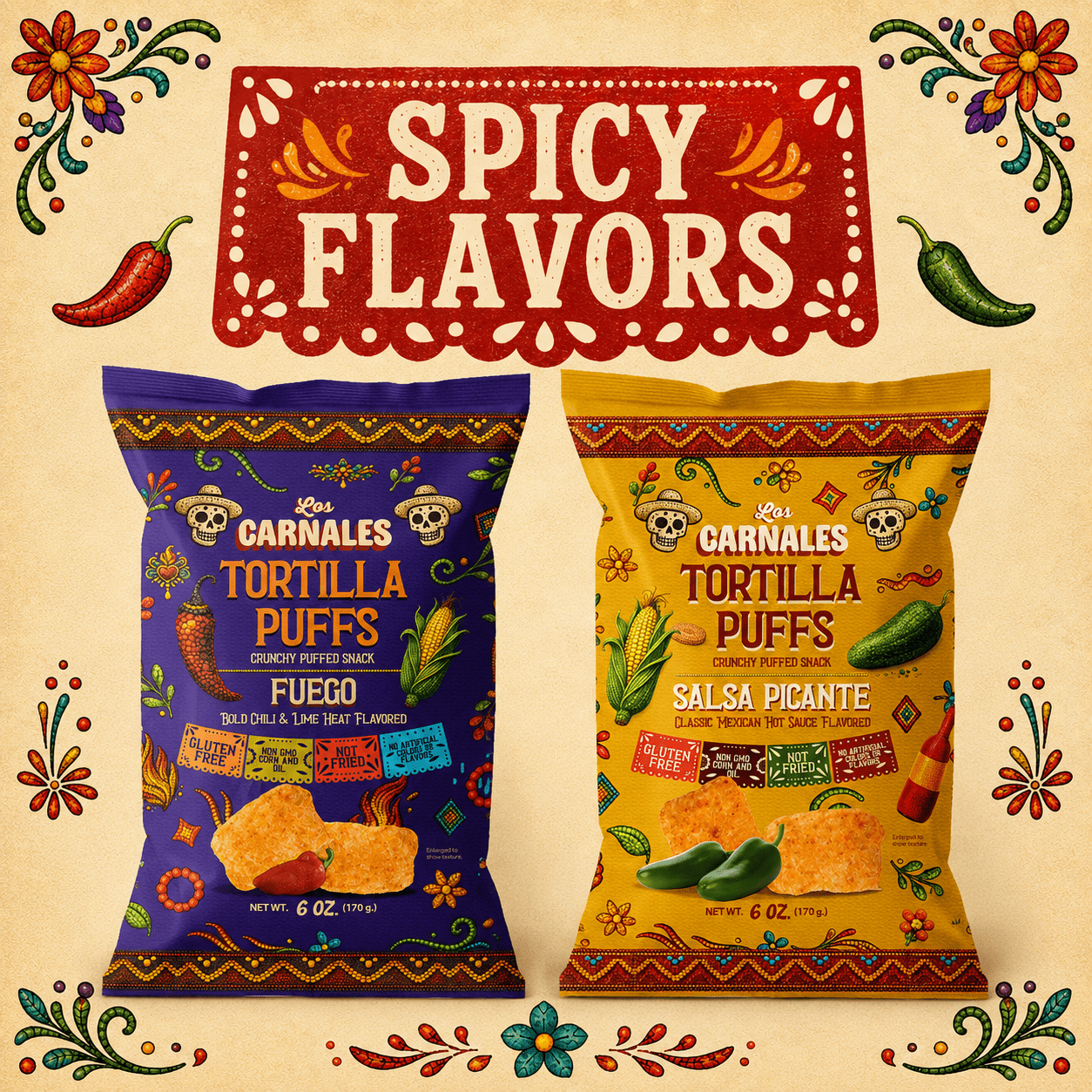 Spicy Flavors - Los Carnales Foods